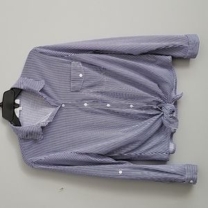 Eden & Olivia, Medium, Navy/white stripes